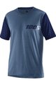 100% SPEEDLAB Tricou de ciclism cu mânecă scurtă - RIDECAMP - albastru