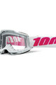 100% SPEEDLAB Ochelari de ciclism - ACCURI 2 - alb/roz