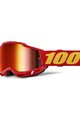 100% SPEEDLAB Ochelari de ciclism - ACCURI 2 - roșu/galben