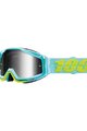 100% SPEEDLAB Ochelari de ciclism - RACECRAFT - albastru/galben/argintiu