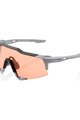 100% SPEEDLAB Ochelari de ciclism - SPEEDCRAFT - gri/portocaliu