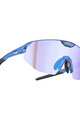 NEON Ochelari de ciclism - FLAME - albastru
