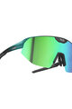 NEON Ochelari de ciclism - FLAME - turcoaz/negru