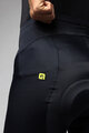 ALÉ Pantaloni scurți de ciclism fără bretele - CORSA PRAGMA - negru