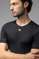 ALÉ Tricou de ciclism cu mânecă scurtă - VELO ACTIVE INTIMO - negru