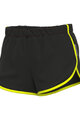 ALÉ pantaloni scurti - RUNNING  - negru