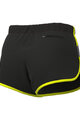 ALÉ pantaloni scurti - RUNNING  - negru