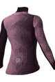 ALÉ Tricou de cilism pentru iarnă cu mânecă lungă - CIRCUS PR-S - mov