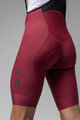 ALÉ Pantaloni scurți de ciclism cu bretele - MAGIC COLOUR PR-E - roșu