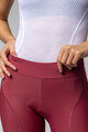 ALÉ Pantaloni scurți de ciclism fără bretele - MAGIC COLOUR PR-E - roșu