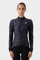 ALÉ Tricou de cilism pentru iarnă cu mânecă lungă - BYTE PR-E LADY - negru