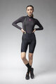 ALÉ Pantaloni scurți de ciclism cu bretele - PR-E MAGIC COLOUR - negru