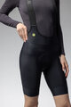 ALÉ Pantaloni scurți de ciclism cu bretele - PR-E MAGIC COLOUR - negru
