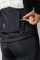 ALÉ Vestă de ciclism - CARGO - alb/negru