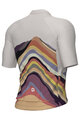 ALÉ Tricou de ciclism cu mânecă scurtă - PR-E RAINBOW - bej