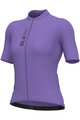 ALÉ Tricou de ciclism cu mânecă scurtă - PRAGMA COLOR BLOCK - mov