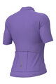 ALÉ Tricou de ciclism cu mânecă scurtă - PRAGMA COLOR BLOCK - mov