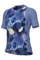 ALÉ Tricou de ciclism cu mânecă scurtă - OFF ROAD - GRAVEL BLOOM - albastru
