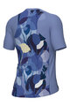 ALÉ Tricou de ciclism cu mânecă scurtă - OFF ROAD - GRAVEL BLOOM - albastru