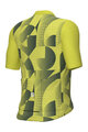 ALÉ Tricou de ciclism cu mânecă scurtă - PRAGMA ENJOY - galben