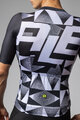 ALÉ Tricou de ciclism cu mânecă scurtă - MULTIVERSO PR-E - negru/alb