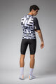 ALÉ Tricou de ciclism cu mânecă scurtă - MULTIVERSO PR-E - negru/alb