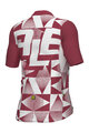 ALÉ Tricou de ciclism cu mânecă scurtă - MULTIVERSO PR-E - roșu/alb