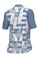 ALÉ Tricou de ciclism cu mânecă scurtă - MULTIVERSO PR-E - albastru/alb