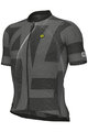 ALÉ Tricou de ciclism cu mânecă scurtă - PR-E SYNERGY - gri