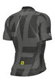 ALÉ Tricou de ciclism cu mânecă scurtă - PR-E SYNERGY - gri