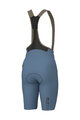 ALÉ Pantaloni scurți de ciclism cu bretele - MASTER 2.0 PR-E - albastru deschis