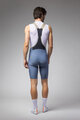 ALÉ Pantaloni scurți de ciclism cu bretele - MASTER 2.0 PR-E - albastru deschis