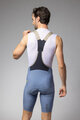 ALÉ Pantaloni scurți de ciclism cu bretele - MASTER 2.0 PR-E - albastru deschis