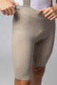 ALÉ Pantaloni scurți de ciclism cu bretele - MASTER 2.0 PR-E - bej