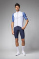ALÉ Vestă de ciclism - SAUVAGE PR-E - alb