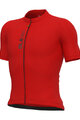ALÉ Tricou de ciclism cu mânecă scurtă - PRAGMA COLOR BLOCK - roșu