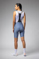 ALÉ Pantaloni scurți de ciclism cu bretele - MASTER 2.0 PR-E - albastru deschis
