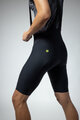 ALÉ Pantaloni scurți de ciclism cu bretele - R-EV1 HAMMER 2.0 - negru