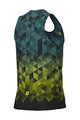 ALÉ Tricoul de ciclism fără mâneci - RUNNING ECLECTIC - multicolor