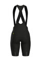 ALÉ Pantaloni scurți de ciclism cu bretele - R-EV1 HAMMER 2.0 - negru