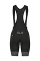 ALÉ Pantaloni scurți de ciclism cu bretele - R-EV1 GT 2.0 - negru