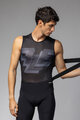 ALÉ Tricou de ciclism fără mâneci - MULTIVERSO INTIMO - negru