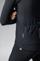ALÉ Tricou de cilism pentru iarnă cu mânecă lungă - KLIMATIK K-IDRO - negru