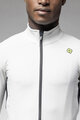 ALÉ Tricou de cilism pentru iarnă cu mânecă lungă - KLIMATIK K-IDRO - alb