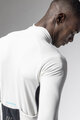ALÉ Tricou de cilism pentru iarnă cu mânecă lungă - KLIMATIK K-IDRO - alb
