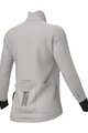 ALÉ Tricou de cilism pentru iarnă cu mânecă lungă - KLIMATIK K-IDRO - alb