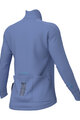 ALÉ Tricou de cilism pentru iarnă cu mânecă lungă - KLIMATIK K-IDRO - albastru deschis
