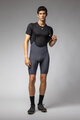 ALÉ Pantaloni scurți de ciclism cu bretele - GRAVEL-PRO OFF ROAD - GRAVEL - gri