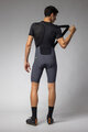 ALÉ Pantaloni scurți de ciclism cu bretele - GRAVEL-PRO OFF ROAD - GRAVEL - gri