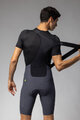 ALÉ Pantaloni scurți de ciclism cu bretele - GRAVEL-PRO OFF ROAD - GRAVEL - gri